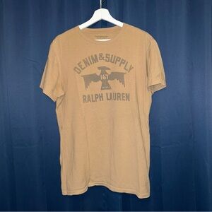 Vintage Discontinued Ralph Lauren Denim & Supply Tee size Medium